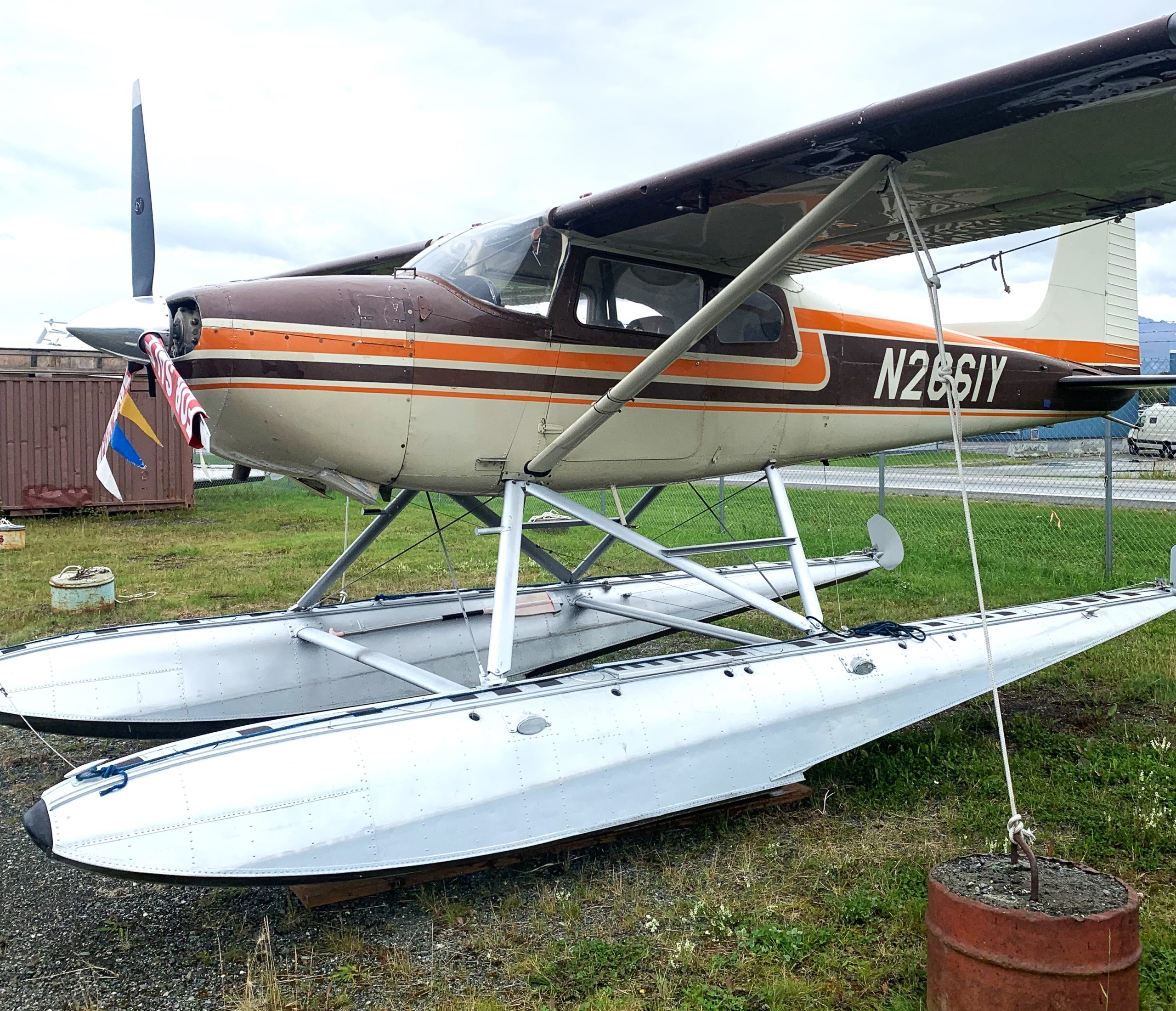 520 Powered 1962 Cessna 180 Floatplane w/Long Range Fuel-Price Reduced ...